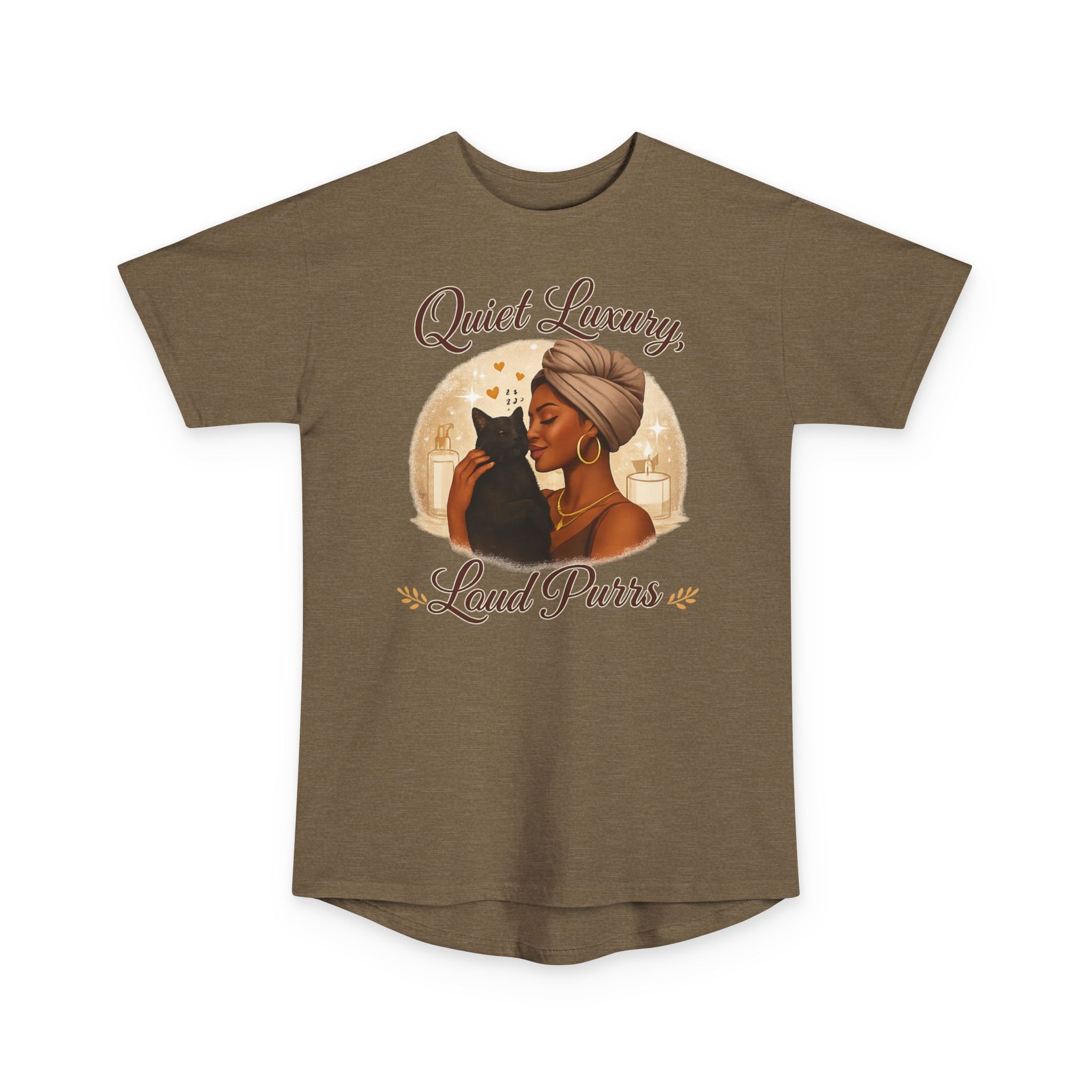 Quiet Luxury, Loud Purrs Oversized Tee