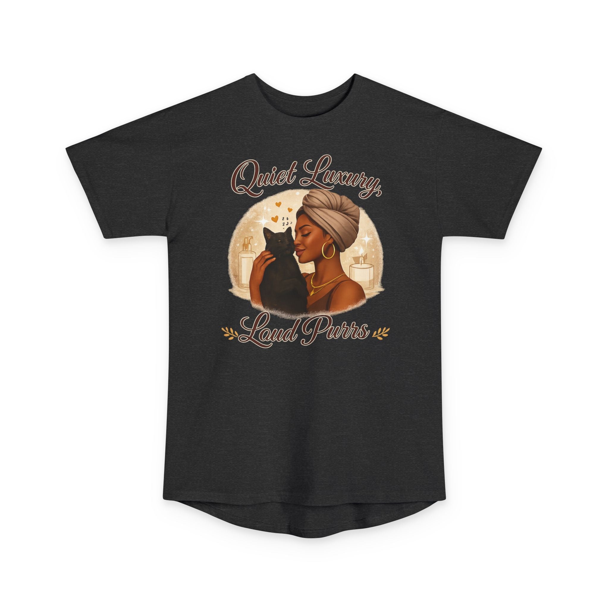 Quiet Luxury, Loud Purrs Oversized Tee