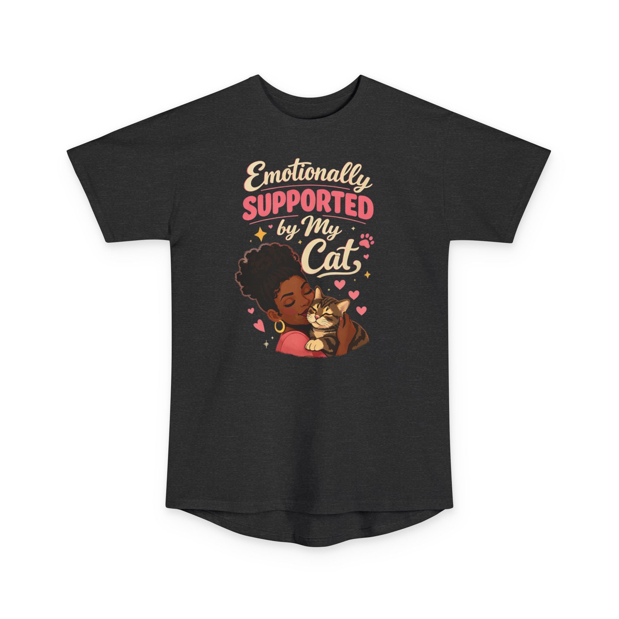 Emotionally Supported by My Cat Oversized Tee